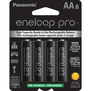 Panasonic Eneloop pro AA Rechargeable Ni-MH Batteries