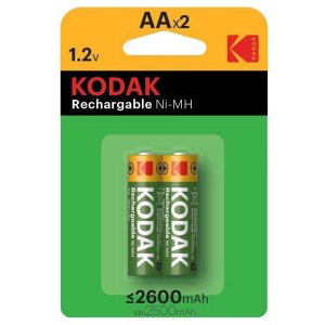Kodak Ni-MH rechargeable AA Batteries