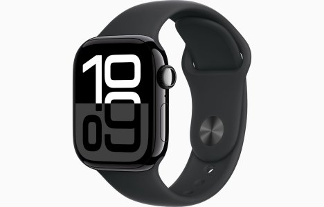 Apple Watch Series 10 GPS + Cellular, 42mm  (Black)