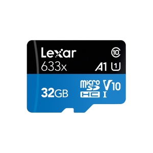 Lexar 32GB 633x microSDHC UHS-I Card (LSDMI32GBB633A)