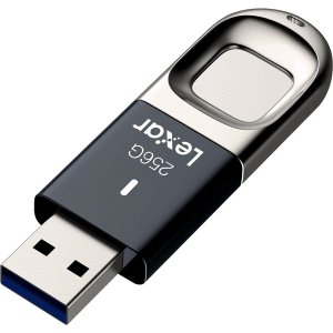 Lexar JumpDrive Fingerprint F35 256GB USB 3.0 Flash Drive