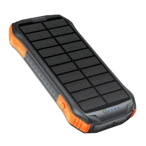 Promate SolarTank-10PDQi 10000mAh Rugged EcoLight Power Bank