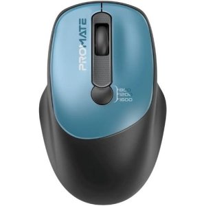 Promate UniGlide EZGrip Ergonomic Wireless Mouse