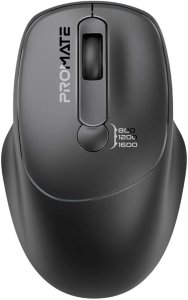 Promate UniGlide EZGrip Ergonomic Wireless Mouse
