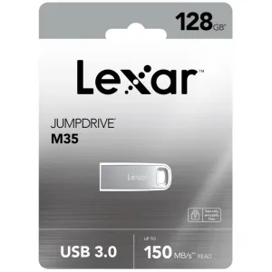 Lexar JumpDrive M35 128GB Metal USB 3.0 Flash Drive 150MB/s