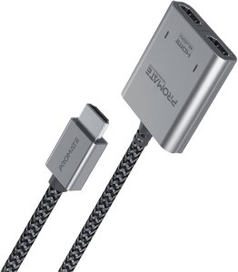 Promate MediaSplit-H2 4K 60Hz HDMI Splitter