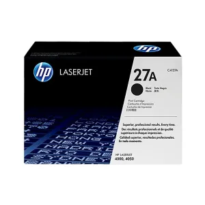 HP 27A Black Original LaserJet Toner Cartridge -C4127A