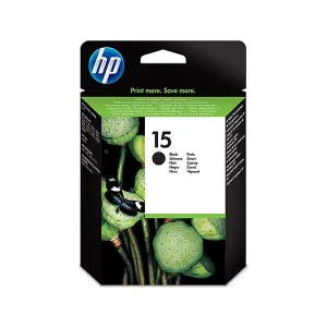 HP 15 Large Black Original Ink Cartridge-C6615DE