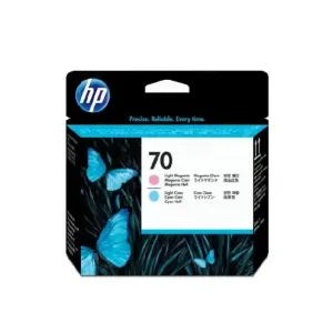 HP 70 Light Magenta and Light Cyan DesignJet Printhead, C9405A