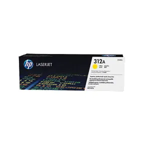 HP 312A Yellow  Original LaserJet Toner Cartridge-CF382A