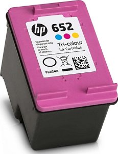 HP 652 Tri-color Original Ink Advantage Cartridge (F6V24AE)