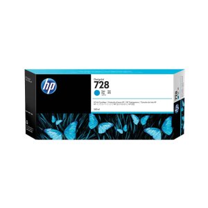 HP 728 300-ml Cyan DesignJet Ink Cartridge