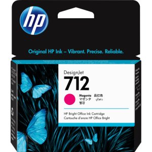 HP 712 Magenta (29-ml) DesignJet Ink Cartridge