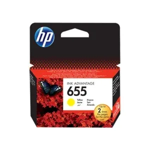 HP 655 Yellow Original Ink Advantage Cartridge