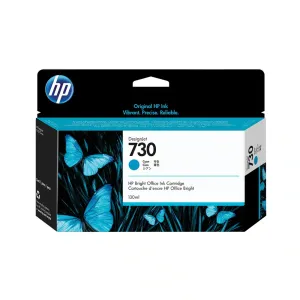 HP 730 130-ml Cyan DesignJet Ink Cartridge