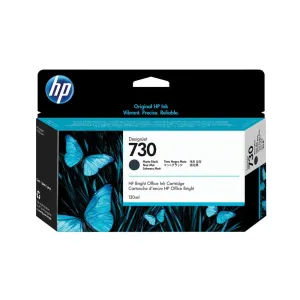 HP 730 130-ml Matte Black DesignJet Ink Cartridge