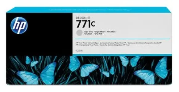 HP 771C Light Grey Ink Cartridge – B6Y14A