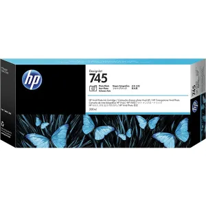 HP 745 300-ml DesignJet Photo Black Ink Cartridge