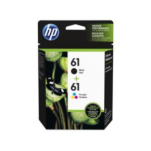 HP 61 2-pack Black/Tri-color Original Ink Cartridges