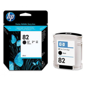 HP 82 69-ml Black DesignJet Ink Cartridge (CH565A)