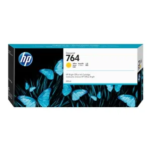 HP 764 300-ml Yellow DesignJet Ink Cartridge