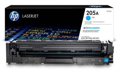 HP 205A Cyan (CF531A) Original LaserJet Toner Cartridge