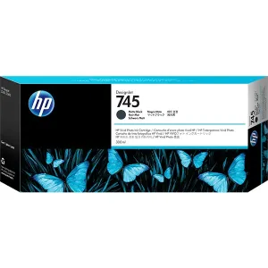 HP 745 300-ml DesignJet Matte Black Ink Cartridge