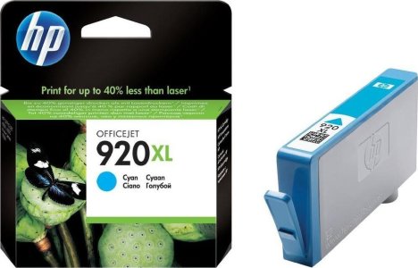 HP 920XL High Yield Cyan Original Ink Cartridge