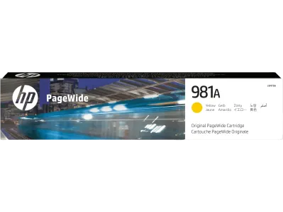 HP 981A Yellow Original PageWide Cartridge