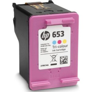 HP 653 Tri-color Original Ink Advantage Cartridge