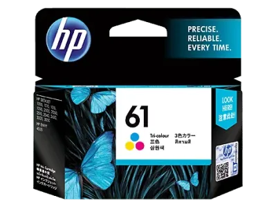 HP 61 Tri-color Original Ink Cartridge (CH562WA)