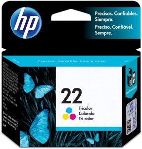 HP 22 Tri-color Original Ink Cartridge