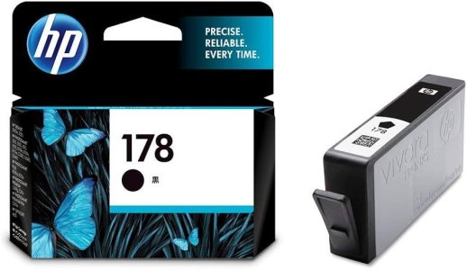 HP 178 Black Original Ink Cartridge
