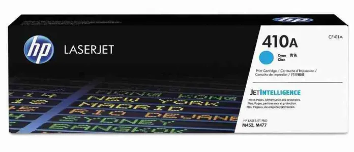 HP 410A Cyan (CF411A) Original LaserJet Toner Cartridge