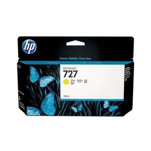 HP 727 Yellow (130-ml) DesignJet Ink Cartridge