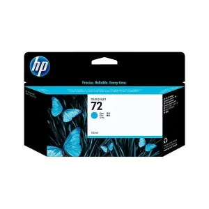 HP 72 130-ml Cyan DesignJet Ink Cartridge-C9371A