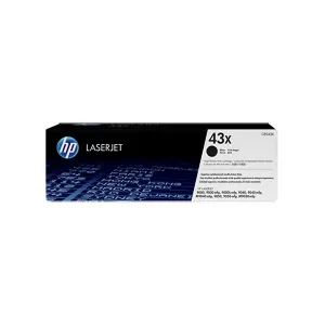 HP 43X  High Yield Black Original LaserJet Toner Cartridge-C8543X