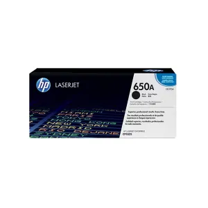 HP 650A Black (CE270A) Original LaserJet Toner Cartridge