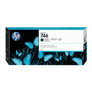 HP 746 300-ml Matte Black DesignJet Ink Cartridge (P2V83A)