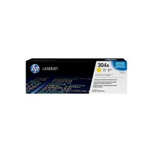 HP 304A Yellow  Original LaserJet Toner Cartridge-CC532A