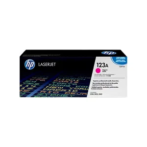 HP 123A Magenta Original LaserJet Toner Cartridge (Q3973A)