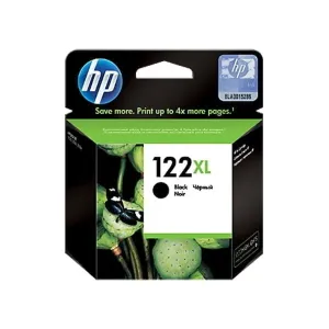 HP 122XL High Yield Black Original Ink Cartridge-CH563HE