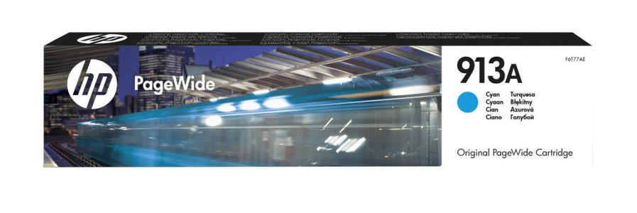 HP 913A Cyan Original PageWide Cartridge