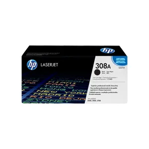 HP 308A Black Original LaserJet Toner Cartridge (Q2670A)