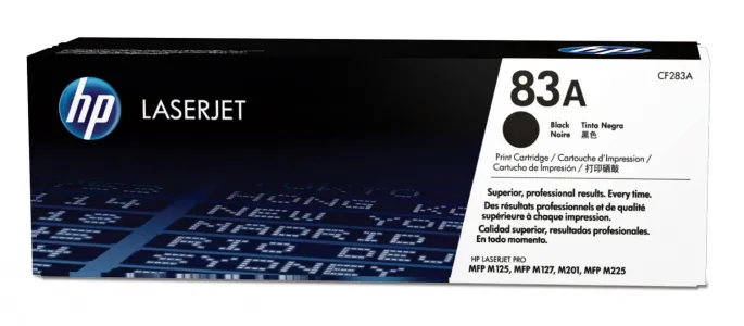 HP 83A Black (CF283A) Original LaserJet Toner Cartridge