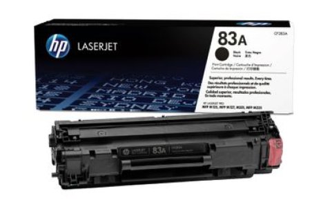 HP 83A Black (CF283A) Original LaserJet Toner Cartridge
