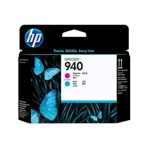 HP 940 Magenta and Cyan Original Printhead (C4901A)