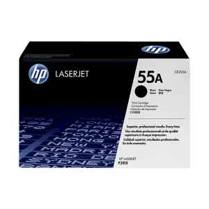 HP 55A Black  Original LaserJet Toner Cartridge-CE255A