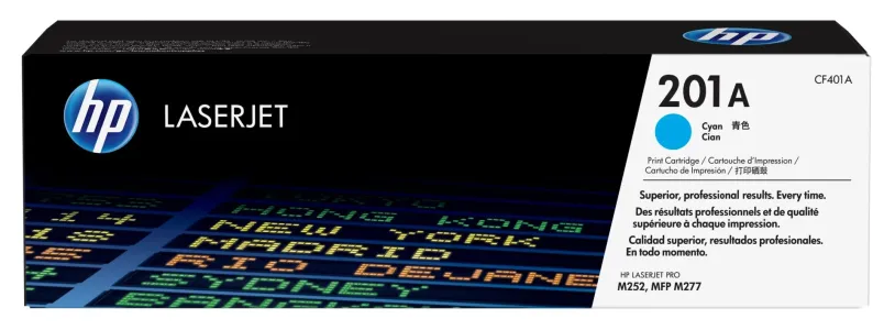 HP 201A Cyan (CF401A) Original LaserJet Toner Cartridge