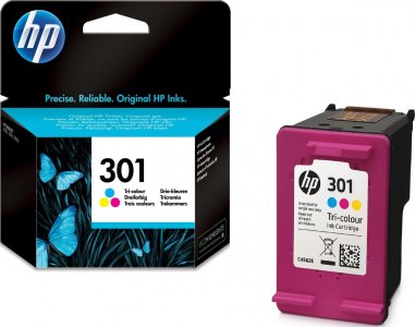 HP 301 Tri-color Original Ink Cartridge